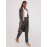 Front Pintuck Straight Leg Long Length Twill Pants