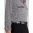Printed Roll-Up Sleeve Blouse