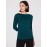 Wave Pattern Boat Neck Top