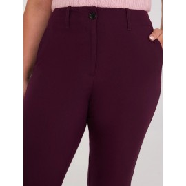 No Waistband Straight Leg Regular Length Pants