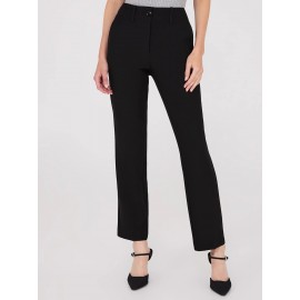 No Waistband Straight Leg Regular Length Pants