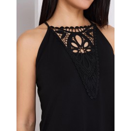 Crochet Front Halter Top