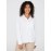 Linen Button-Front Blouse