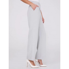 Pleated Wide-Leg Pants