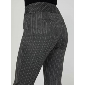 Striped Flare Leg Pants
