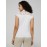Keyhole Mock Neck Top With Lace Detail