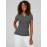 Print Short Sleeve Crossover Front Top