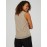 Polka Dot Crepe Chiffon Sleeveless Blouse