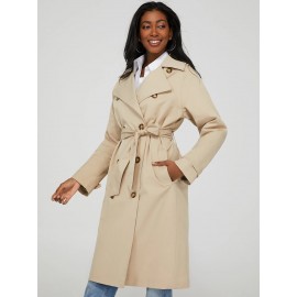 Relaxed Fit Trench Coat