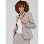 2-Button Blazer With Flap Pockets