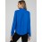Crepe Chiffon Button-Down Blouse