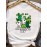 St.Patrick's Day Clover And Cat Print Sports T-shirt, Round Neck Short Sleeves Running Fitness Tops, Women's Activewear