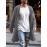 Elegant Middle Stretch Cardigan Sweater, Men's Casual Vintage Style V Neck Open Front Cardigan Coat For Fall Winter Streetwear